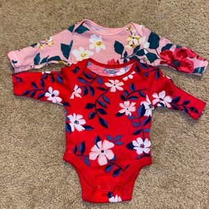 Long sleeve baby onesie